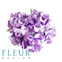 Цветы Гардении Фиолетовые, размер цветка 4 см, на стебле, 5 шт/ упаковка FD3093109