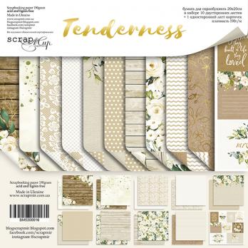 SM5300016 Н-р однос. бумаги 20х20см Scrapmir Tenderness 11шт