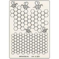 CHI-10-25  Чипборд картонный "Соты"